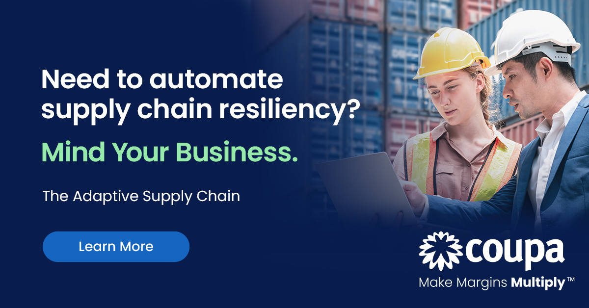 Need to automate supply chain resiliency? Mind Your Business.